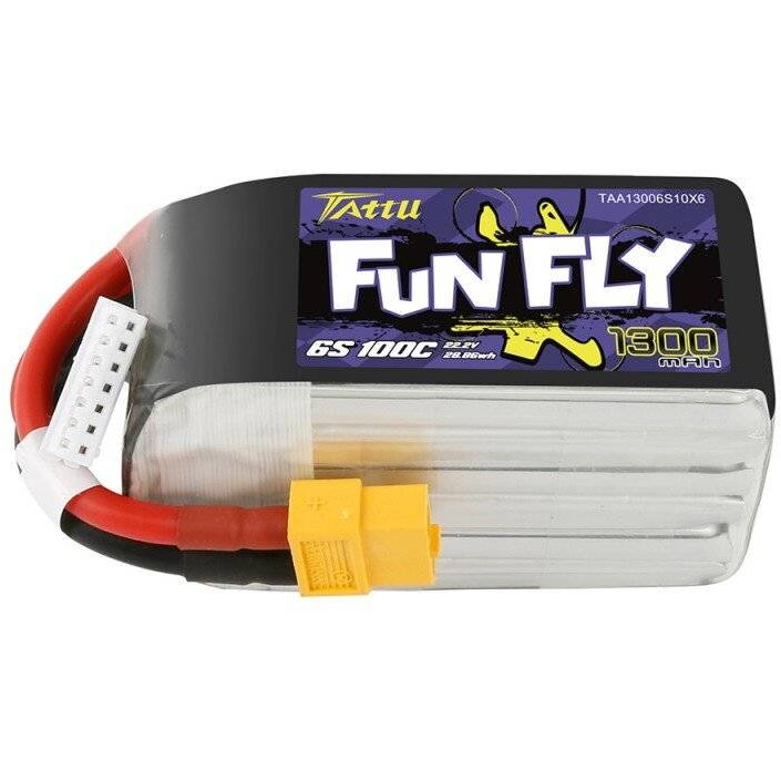 Akumulator Tattu Funfly 1300mAh 22.2V 100C 6S1P XT60
