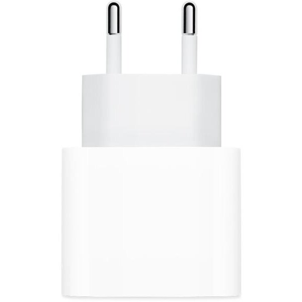 Incarcator priza EU original mhje3zm/a USB-C de 20W Alb