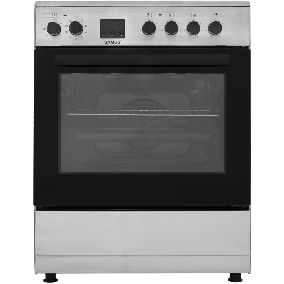 Aragaz SM664VTE Electric 4 zone de gatit Inox