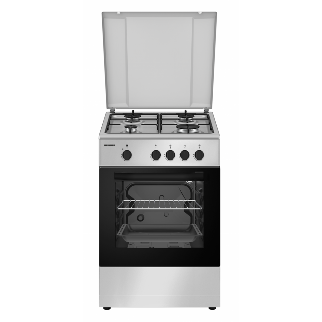 Aragaz HFSC-S60LITGSL 4 Arzatoare Silver