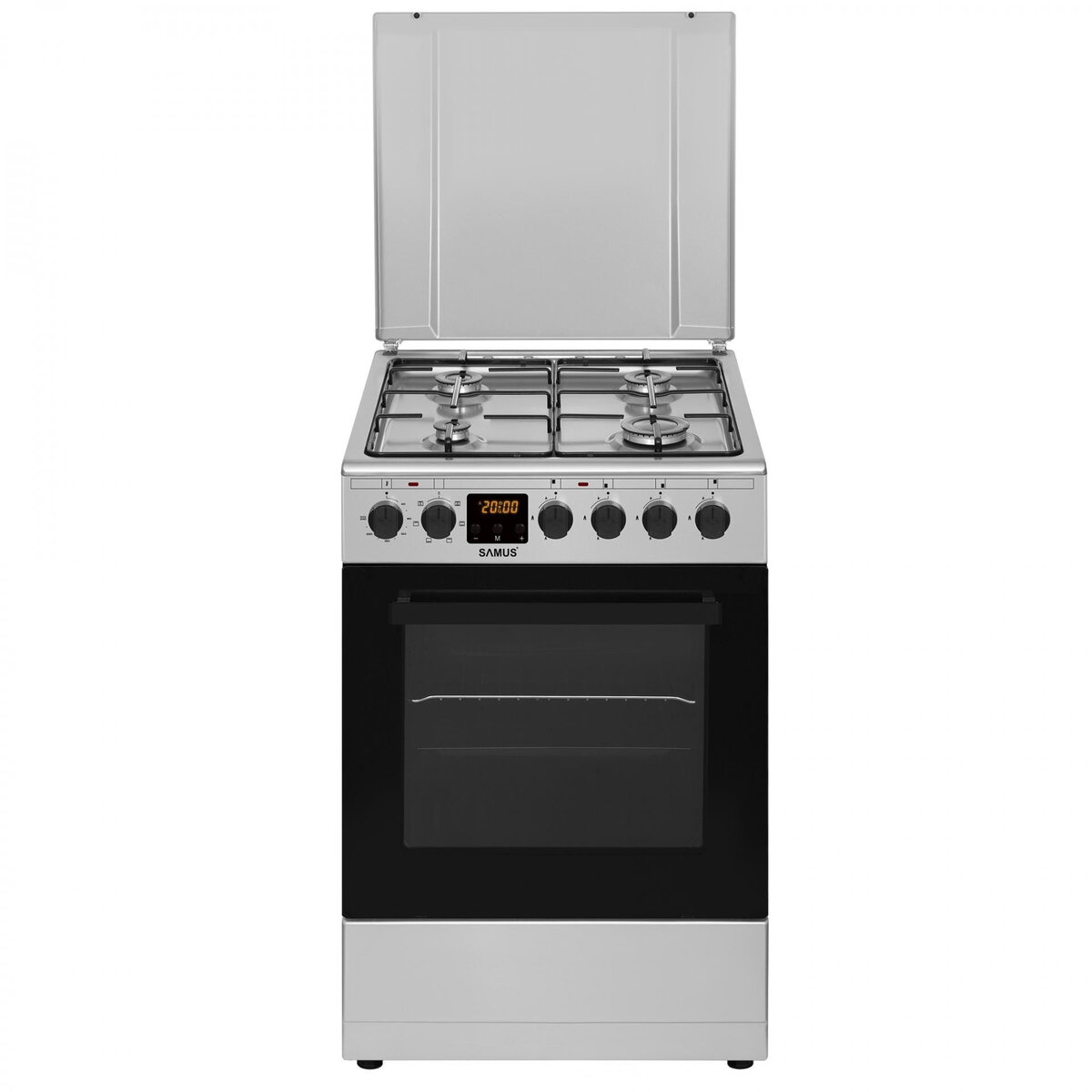 Aragaz SM563AENS Gaz 4 arzatoare Inox