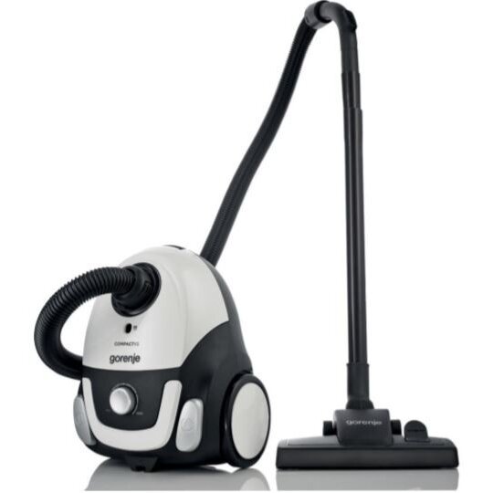 Aspirator Compact cu sac XS VCEA11CXWII, 750 W, 78 dB, 2 l, filtru HEPA, Negru\Gri