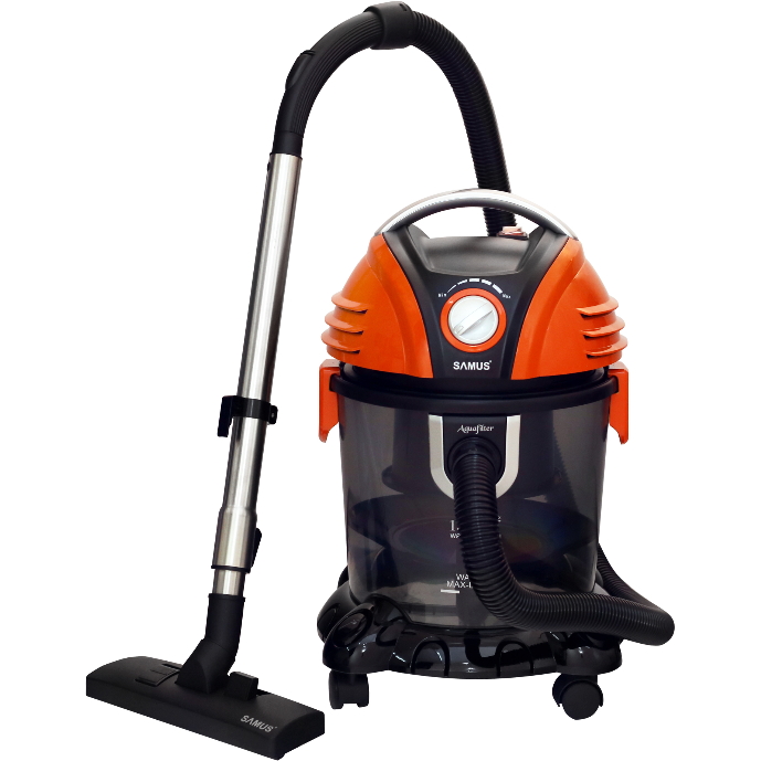 Aspirator cu filtrare prin apa Aquafilter Putere motor 1550W Portocaliu