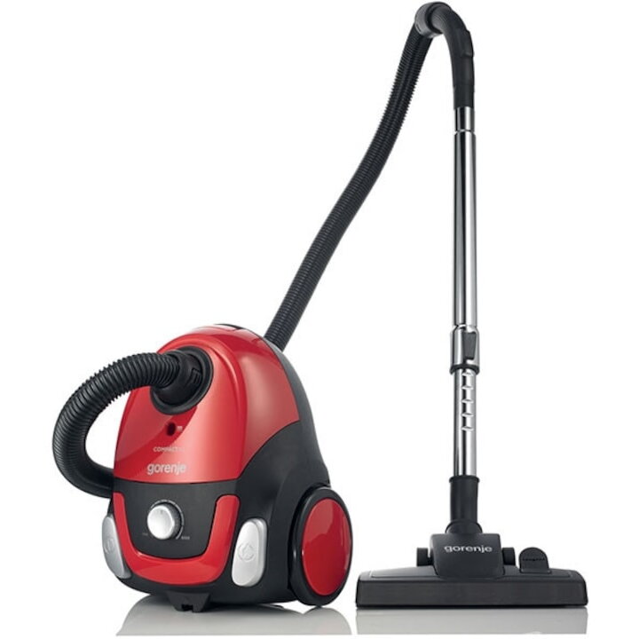 Aspirator cu sac VCEB11CXRII, putere 750W, rosu