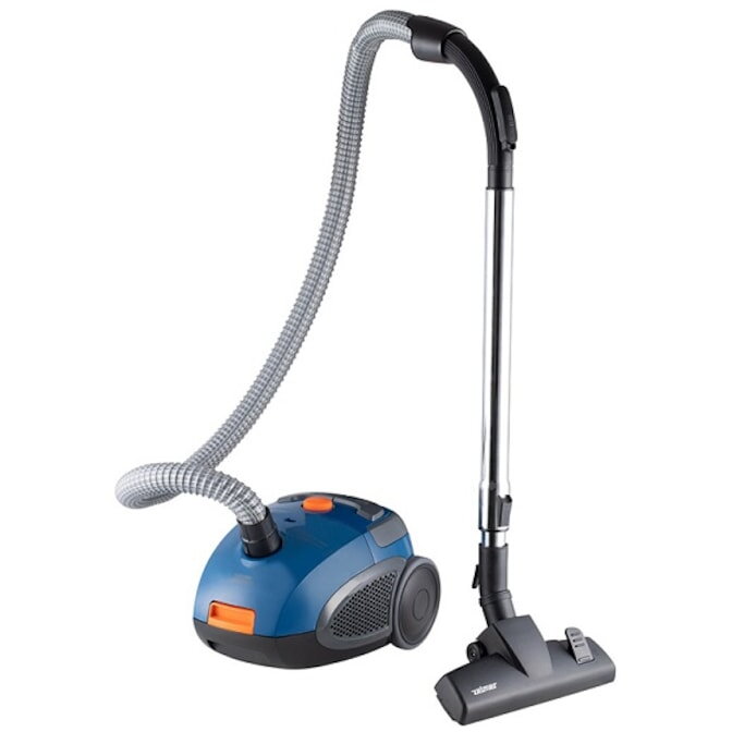 Aspirator cu sac, Zelmer, ZVC241P, 800W, capacitate sac 2L, Albastru