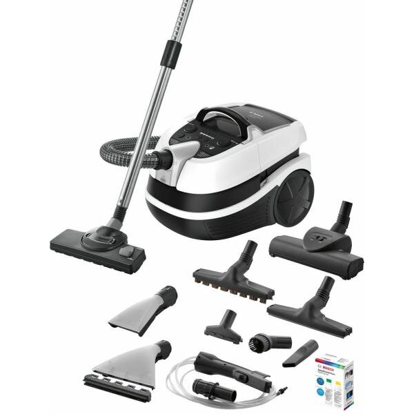 Aspirator cu spalare BWD421PRO Wet&Dry 3în1 Putere 2100W Perie Turbo  Alb/Negru