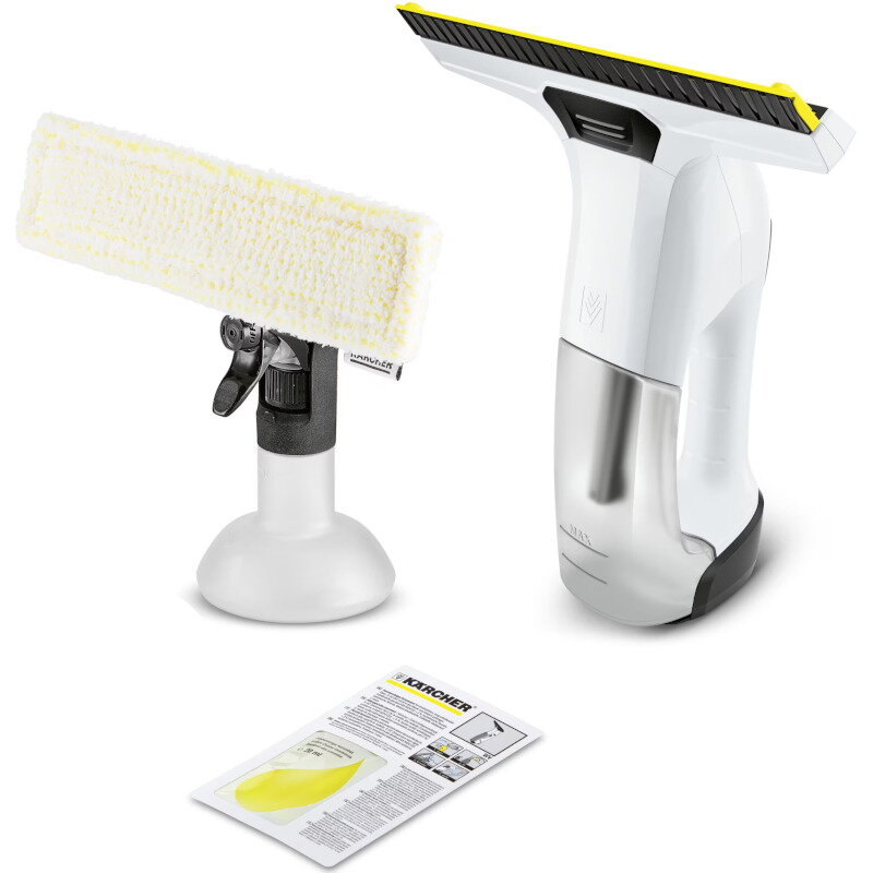 WV 6 Plus, window vacuum cleaner (white/black)