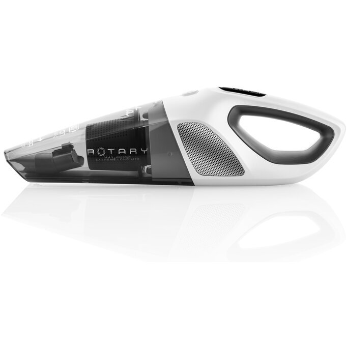 Aspirator ETA ETA142590000 Rotary Handheld Cleaner, Cordless, Bagless, Woorking time 25 min, Charging time 5 h, Dust container 0,4 L, White