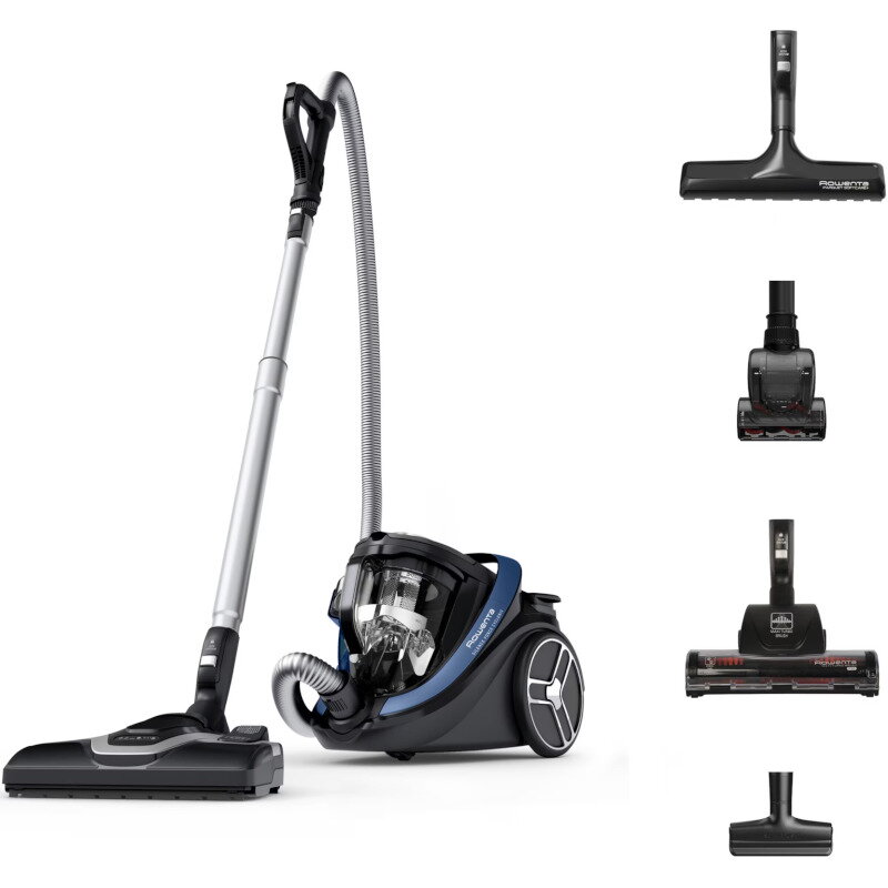 Aspirator fara sac Silence Force Cyclonic EffiTech RO7971EA, 500W, 2.5L