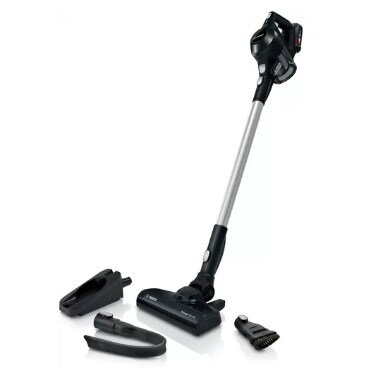 Aspirator Serie 6 BBS611BSC stick vacuum/electric broom 2-in-1 stick Battery Dry Bagless Black 2.5 Ah