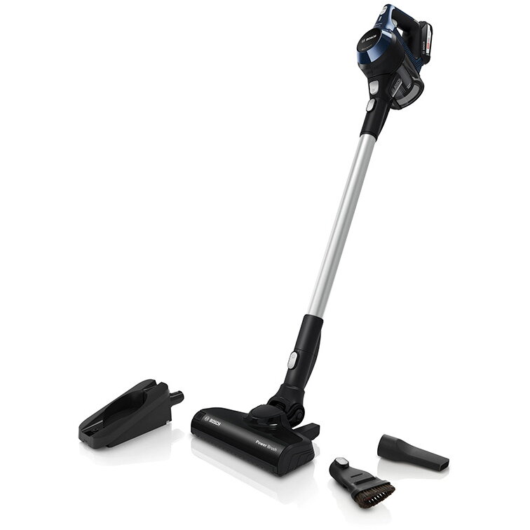 Aspirator vertical cu acumulatori BCS611P4A Serie 6 Unlimited Albastru