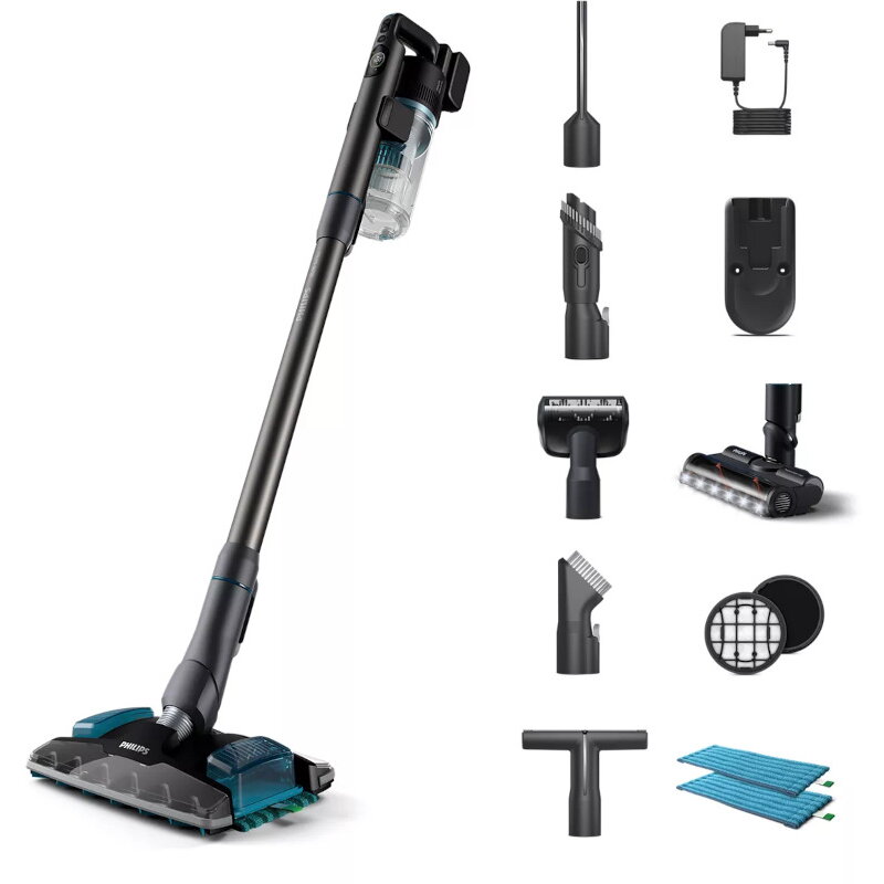 Aspirator vertical, Seria 8000 Aqua Plus XC8055/01, 0.6L