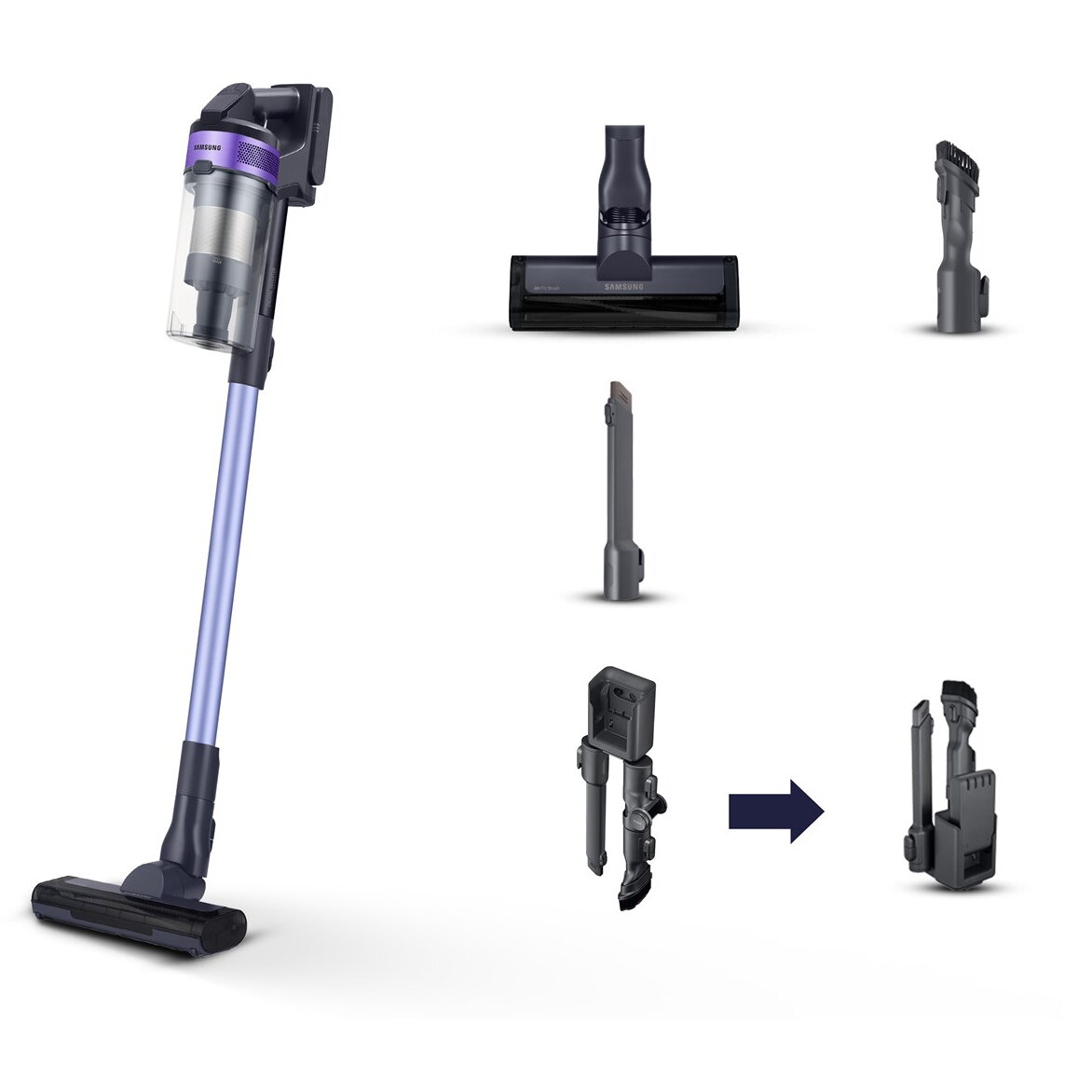 Aspirator VS15A6031R4 Stick Battery Dry Bagless 0.8 L Black