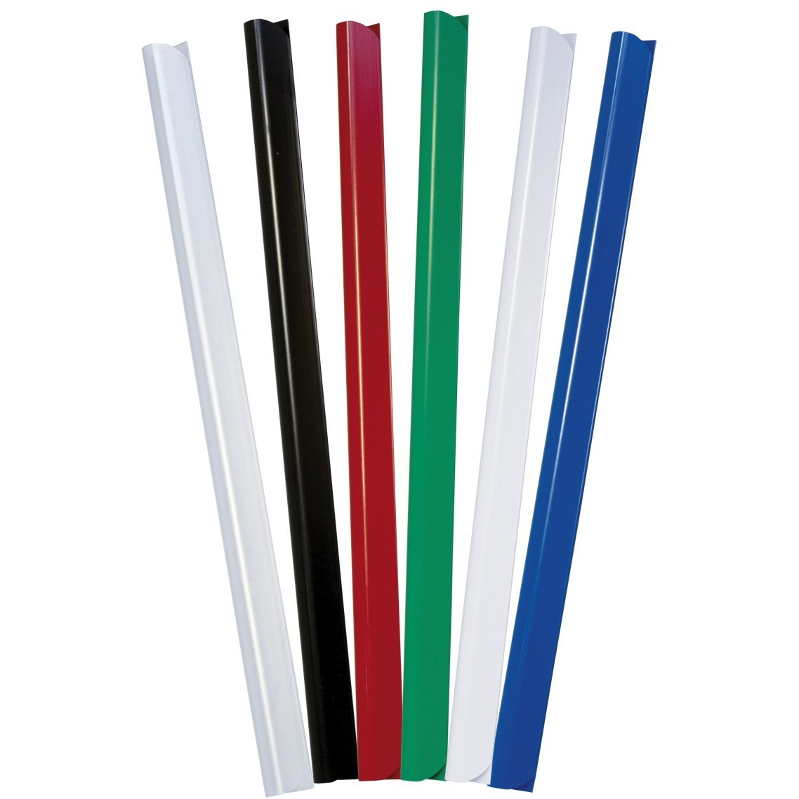 Bagheta A4 de legat documente, 10 mm, 10/set, DONAU - negru