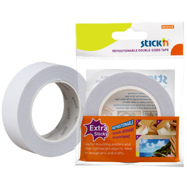 Banda dublu adeziva cu adeziv permanent, 25mm x 12 m, Stick"n Extra-Sticky