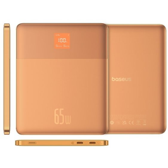 Acumulator Extern Blade2 12000mAh 65W USB-C Orange