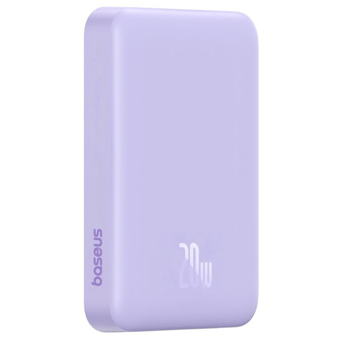 Baseus P10059001513-00 Lithium polymer (LiPo) power bank 10000 mAh Wireless charging Purple