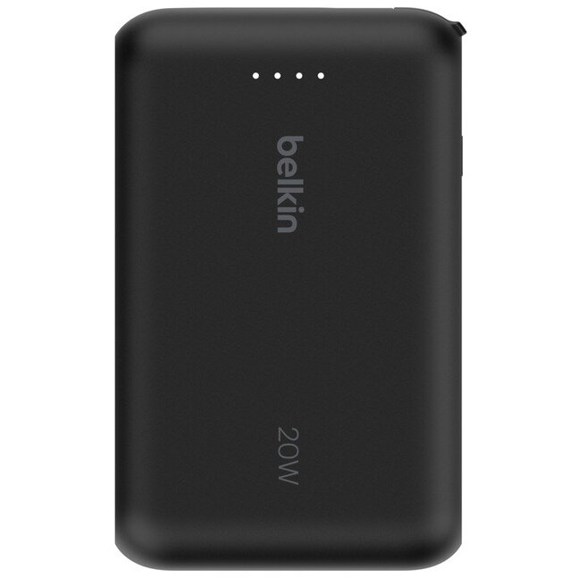 Baterie Externa BoostCharge 10k mAh 20w integrated cable-C, port-C, black