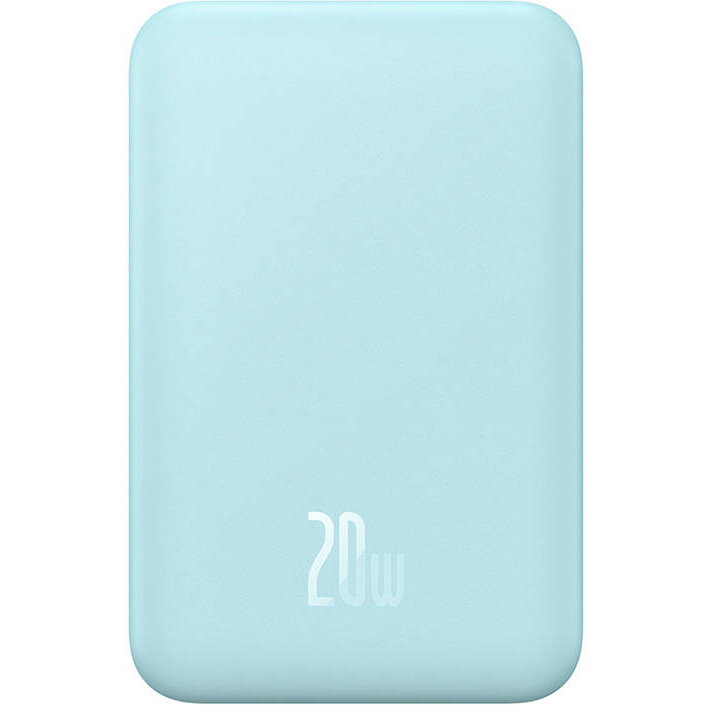 Baterie Externa magnetic 5000mAh 20W (albastru)