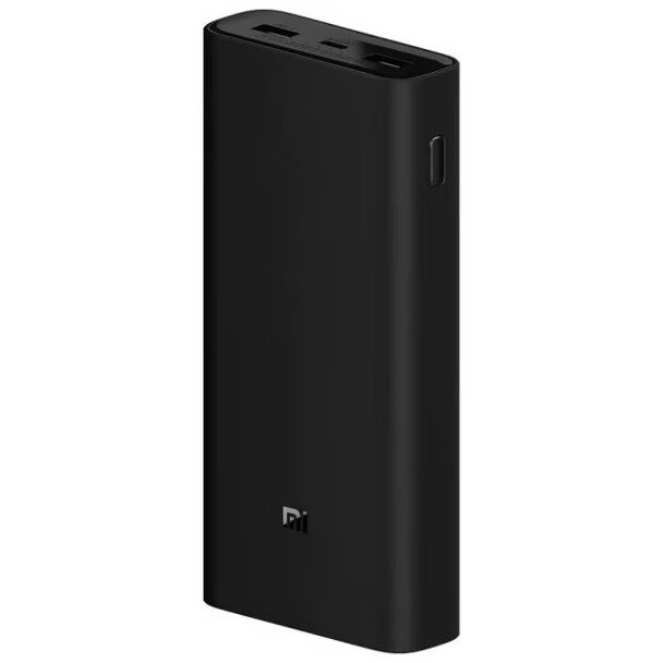 Baterie externa Mi 50W Power Bank, 20000 mAh, 2x USB, 1x USB, Black
