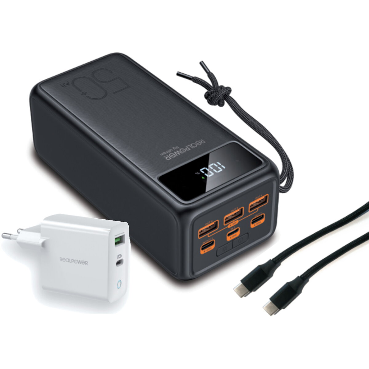 Baterie Externa PB-56000 Pro 56000 mAh 100Watt Type-C PD