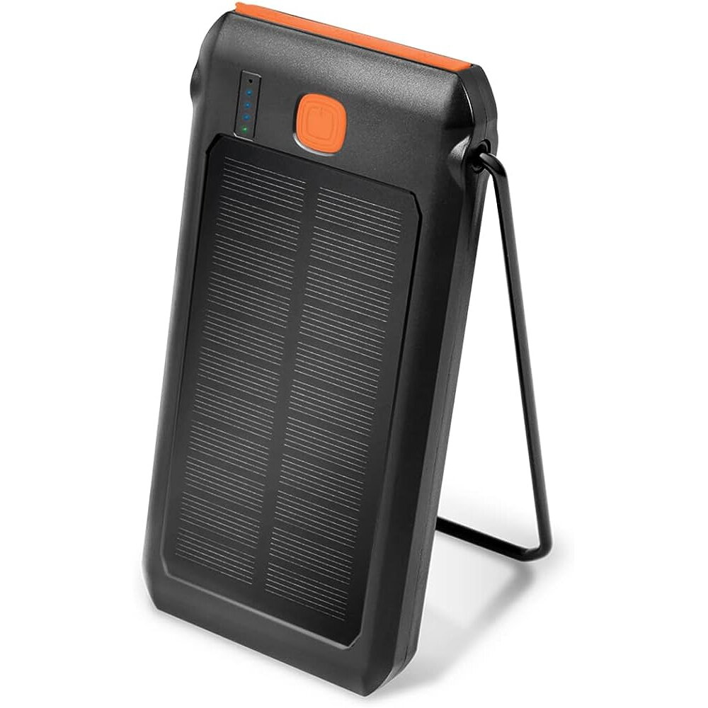 Baterie Externa Solar 10000 mAh 2x USB-A QC & 1x USB-C PD