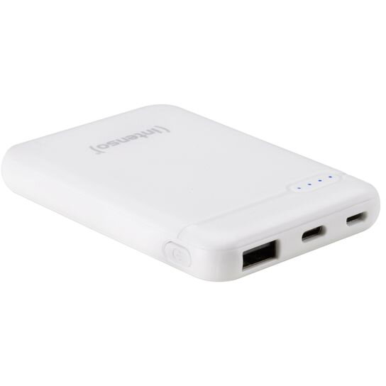 Baterie externa XS5000, 5000 mAh, 1x USB, 1x USB-C, 2.1A, White