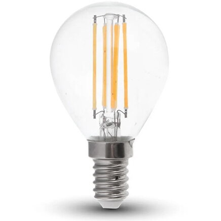 Bec cu filament LED SKU-2845 E14 P45 6W 2700K lumina alba calda