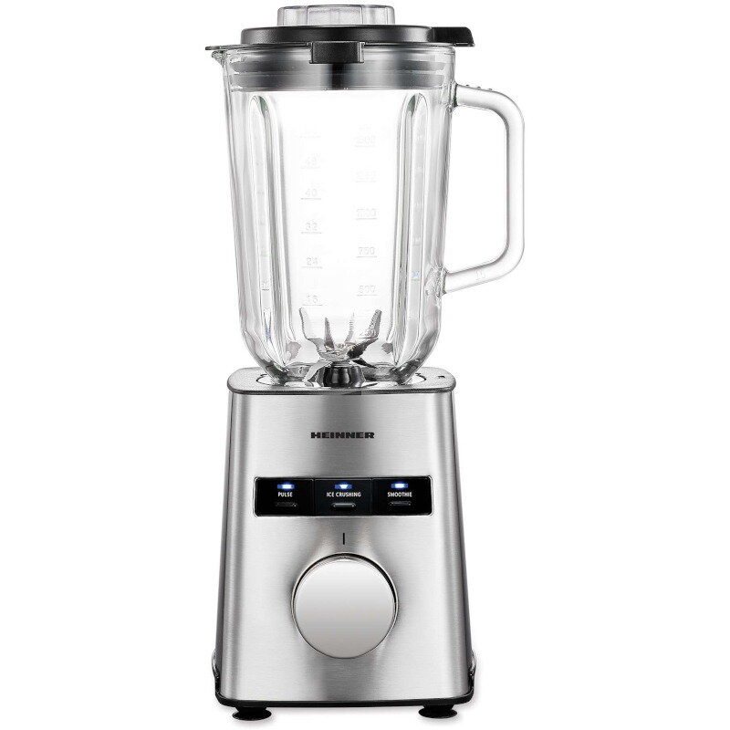 Blender de Masa HBL-HE800SS 800W 1.5L Bol Sticla Carcasa Inox