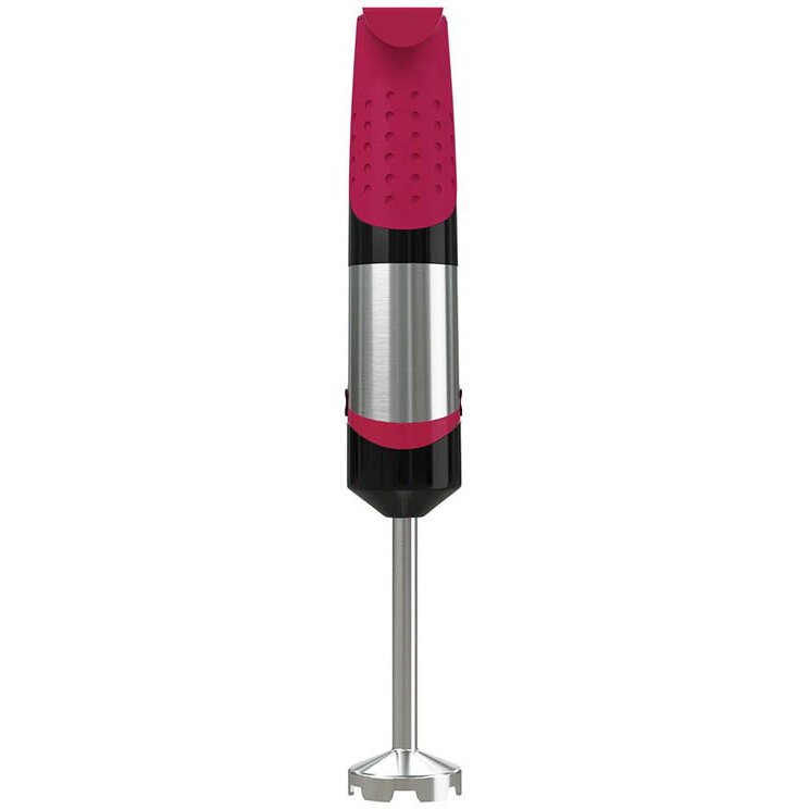 Blender de mana HB300BX 2 viteze 600W Black Red Inox