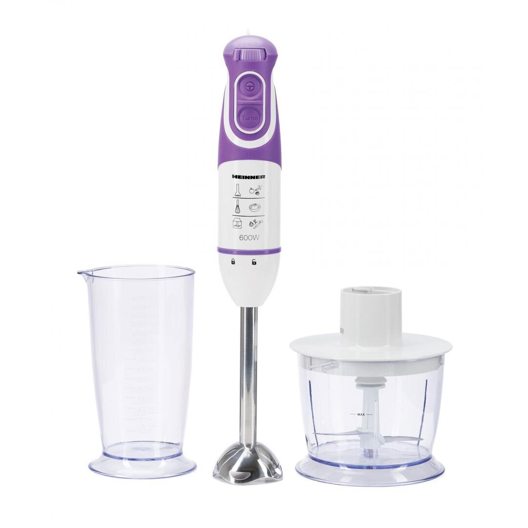 Blender HB-600UV 600W cana 700 ml tocator 500 ml Violet
