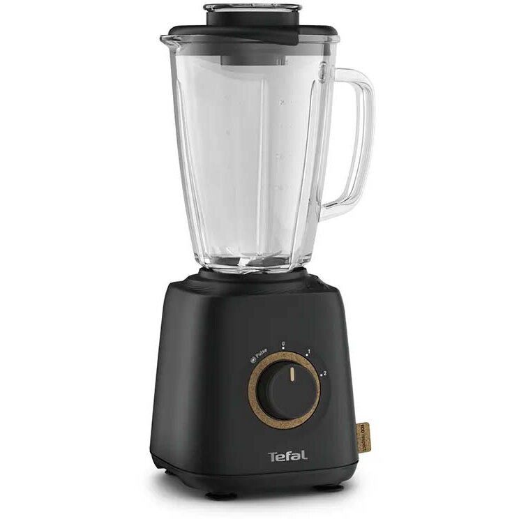 Blender Eco Respect BL46EN38, 800W, buton variabil pentru viteza, 1.25L, negru