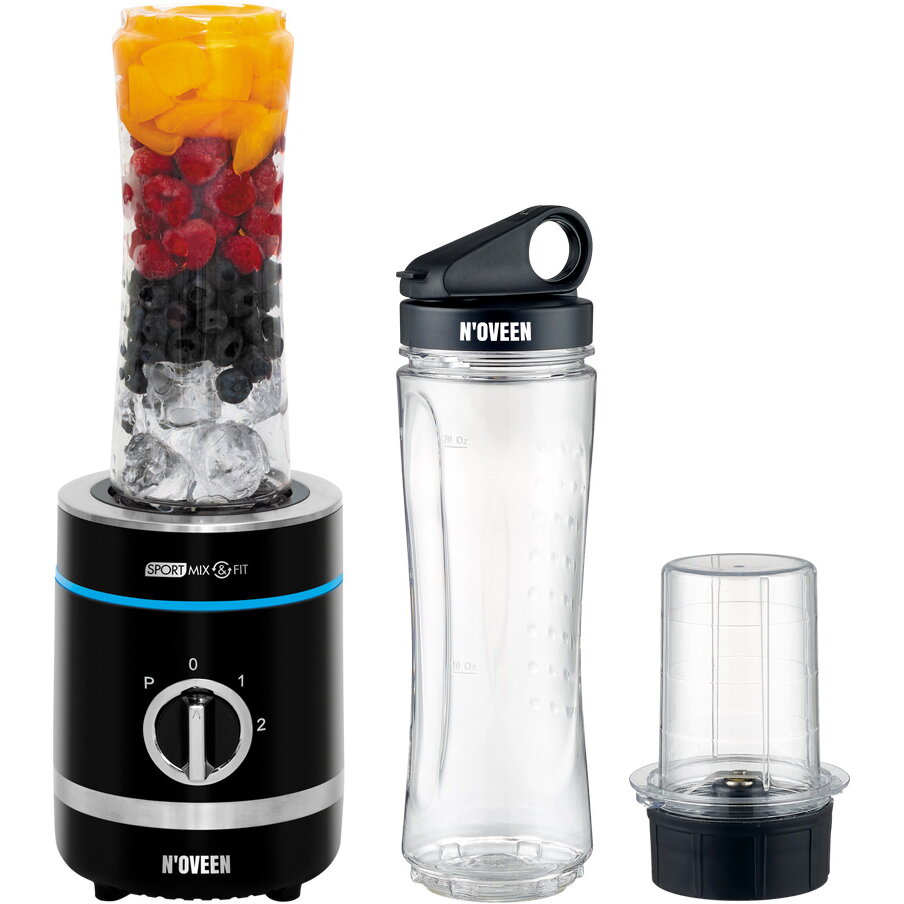 Blender Noveen Sport Mix & Fit SB1000 X-LINE  0,6 L Blender de masă 300 W
