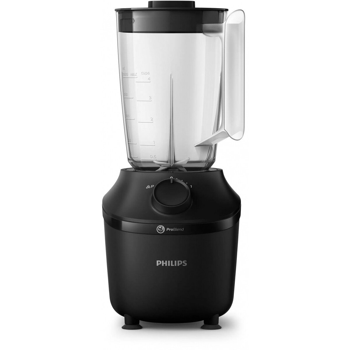 Blender HR2191/01 1.25L 2 viteze 600W Black