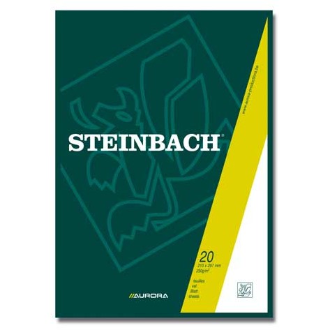 Bloc desen A4, 20 file - 250g/mp, Aurora Steinbach