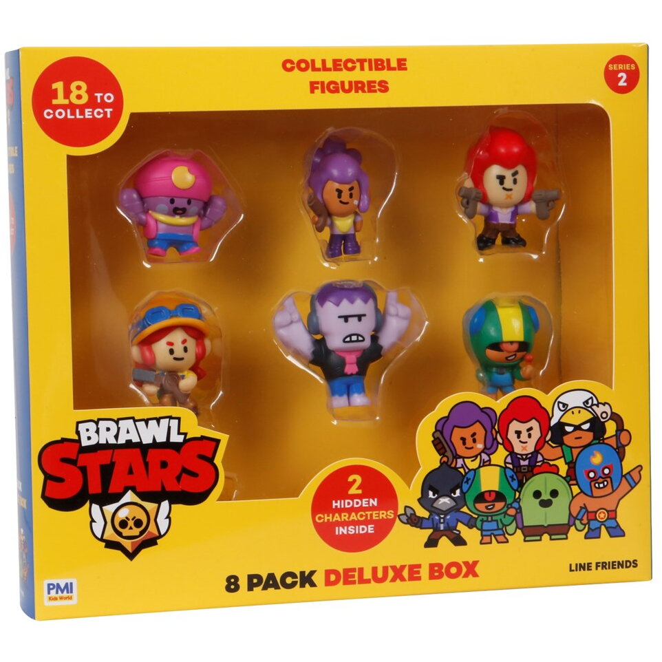 BRAWL STARS S2 FIGURES -8 PACK DELUXE BOX VER.A