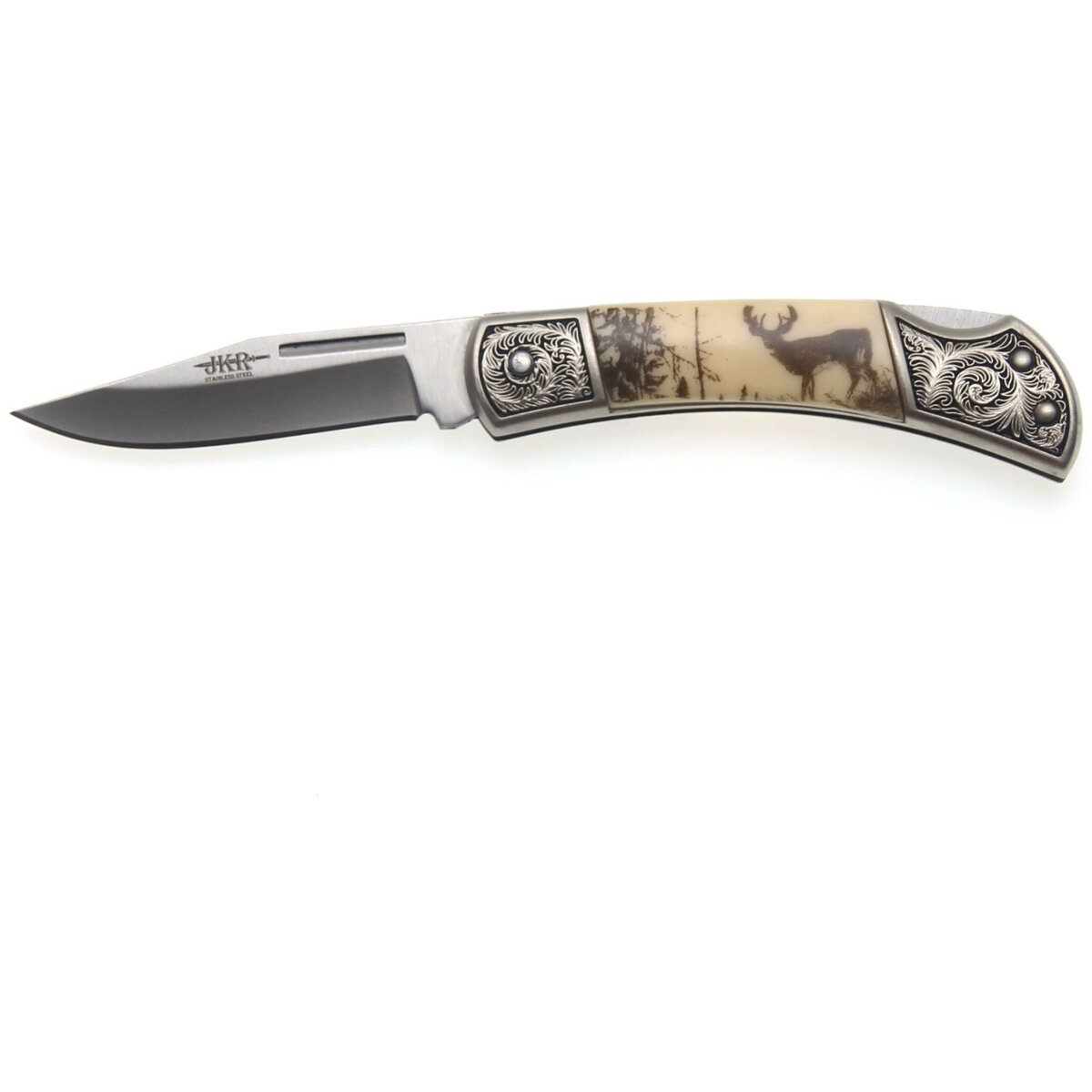 Briceag Deer, lama inox 7 cm