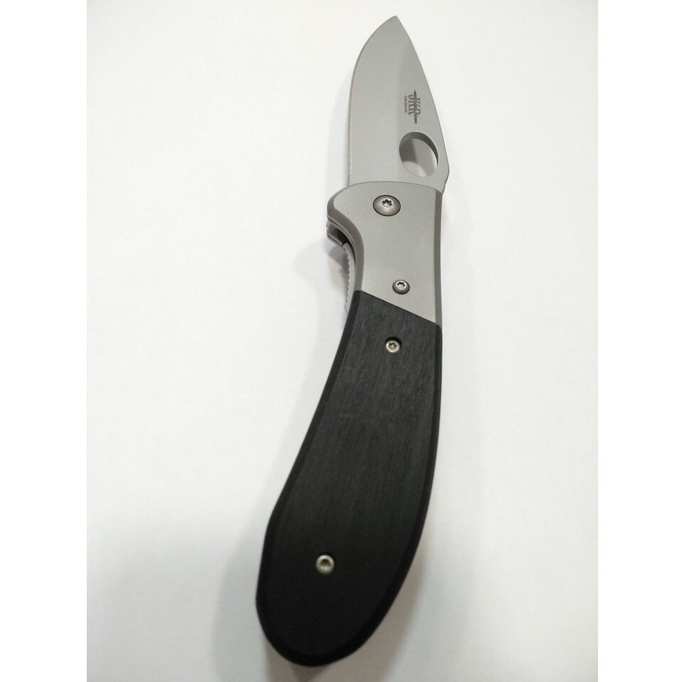 Briceag, lama 8.7 cm otel inox, blocabila, maner lemn JKR651