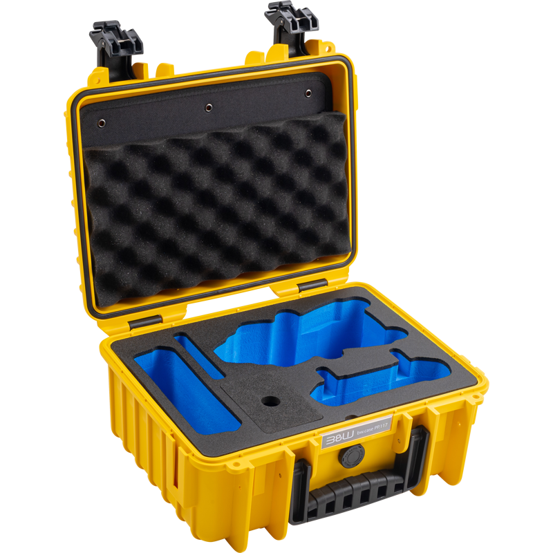 BW Outdoor Cases Type 3000 for DJI Air 3 / Yellow
