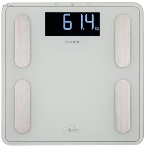 Cântar de diagnosticare din sticlă albă BF 400