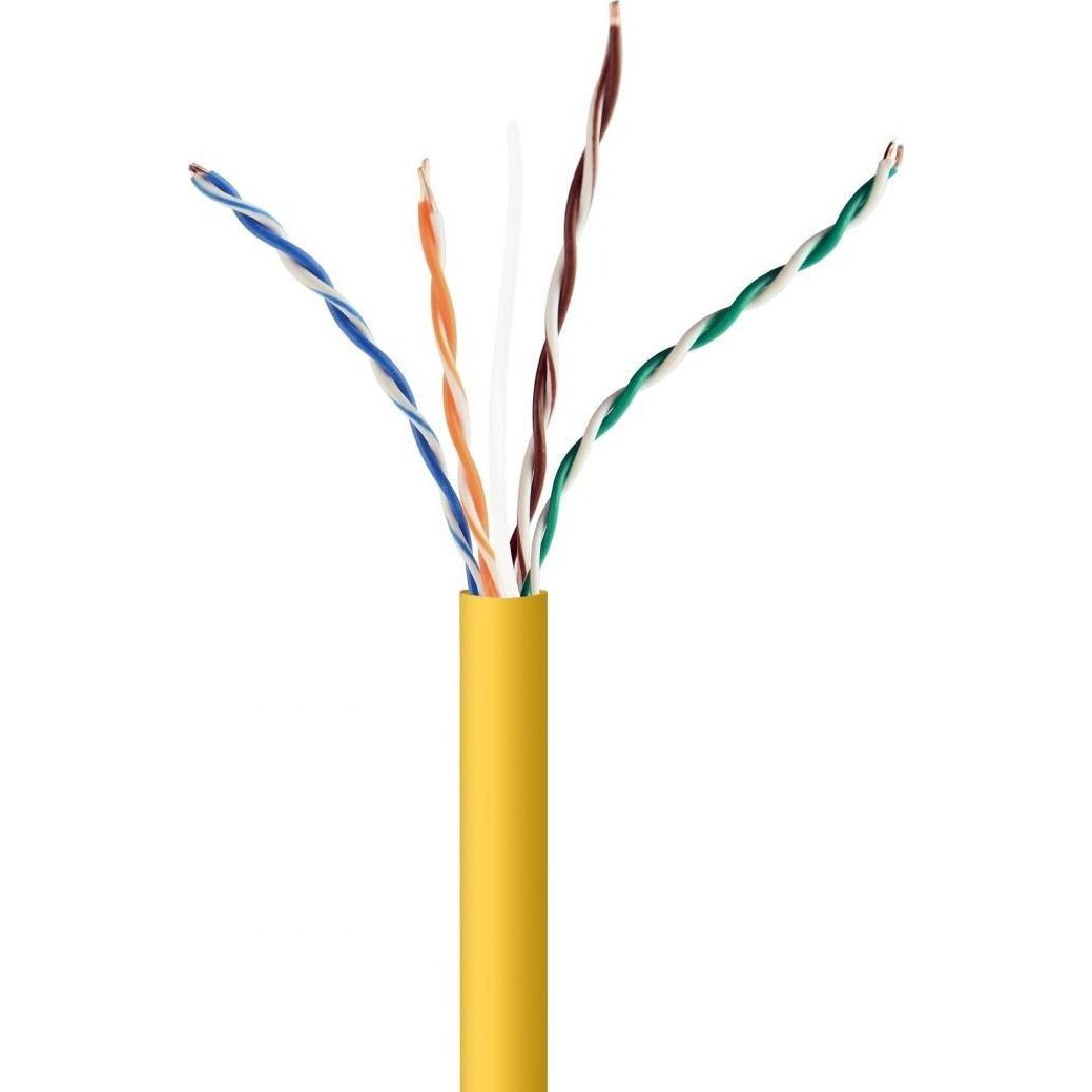 Cablu de retea UPC-5004E-SOL-Y UTP cat. 5 CCA 305m