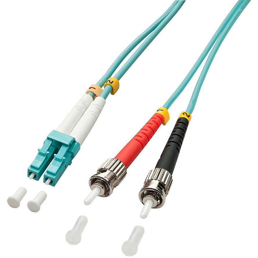 Cablu Fibra Optica LWL-Duplex LC/ST OM3 20m  50/125æm Multimode