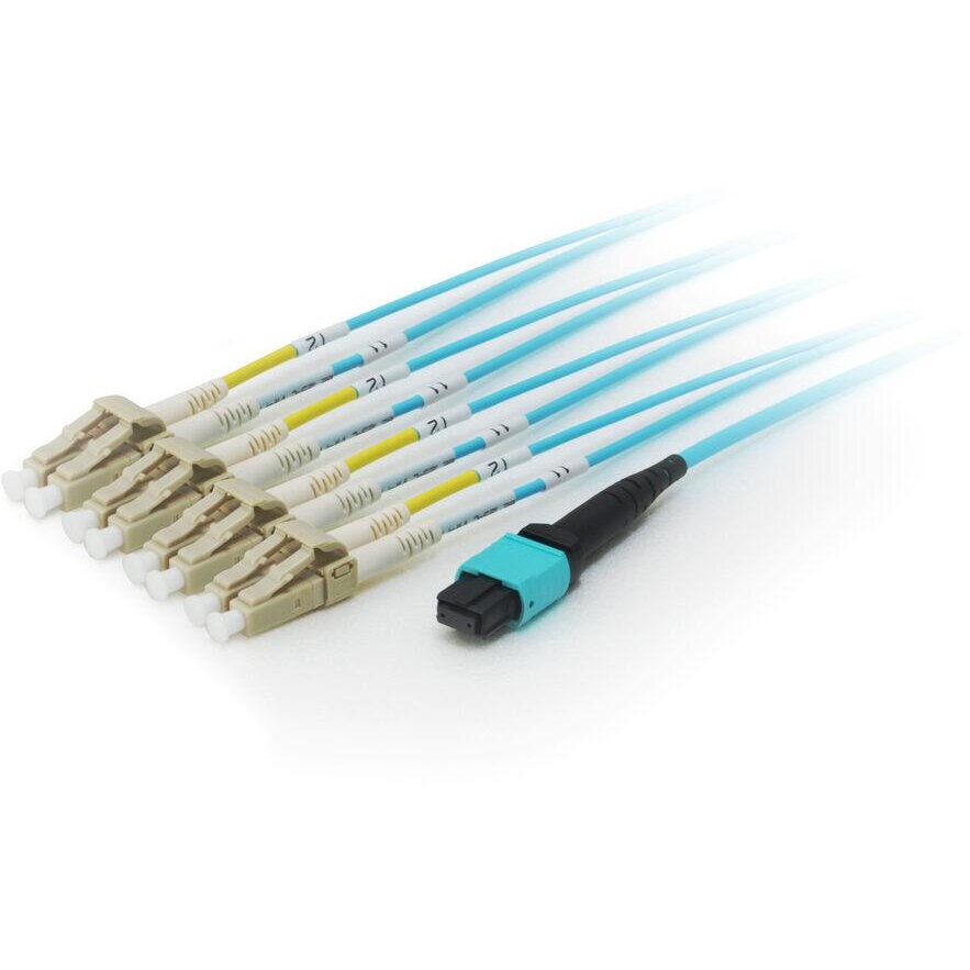 Cablu Fibra Optica MTP/LC Trunk Fiber Patch Cord OM4 M/M 10.00m Polietilena