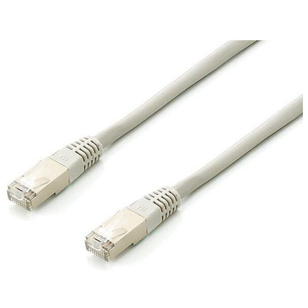 Cablu Retea Cat6A  10x/set  S/FTP 2xRJ45 0.50m gr Plat.