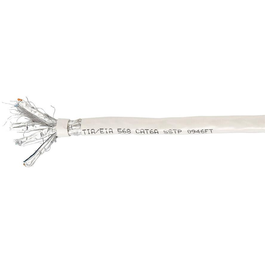 Cablu Retea Cat6A  S/FTP 4P23  100.00m Gri        LSZH