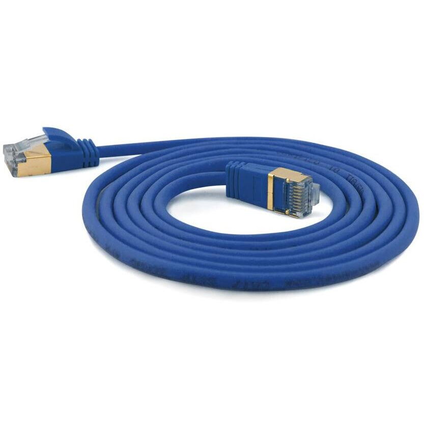 Cablu Retea SSTP CAT7 Ste. CAT6a d=4mm   25,00m Albastru