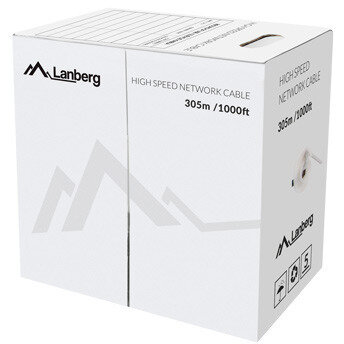 Cablu UTP CAT.5E 305M WIRE CU Gri FLUKE