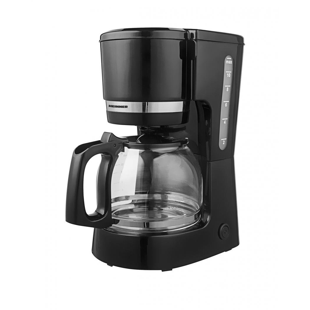 Cafetiera HCM-800BK, 800W, 1.5L, Oprire automata, Functie anti-picurare