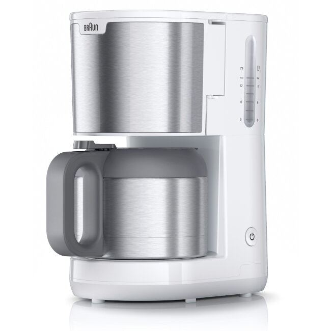 Cafetiera PurShine KF 1505, filter machine (white/stainless steel)