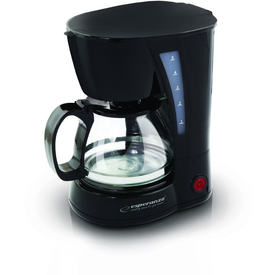 Filtru de cafea EKC006 Robusta 650W 0.6 litri Negru